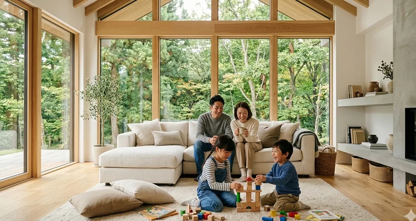 家族みんなでの団らん